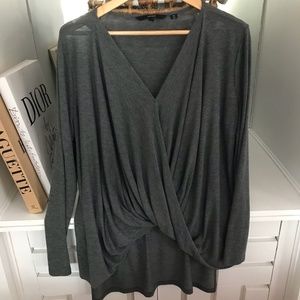 Dramatic lightweight sweater/top  L FREE mystery gift with EVERY purchase!